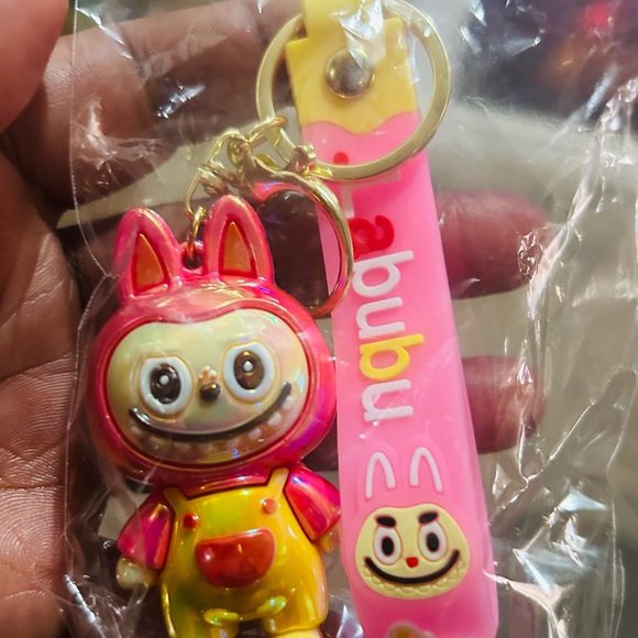 Colorful Labubu Keychain Set - Picture 4 of 5